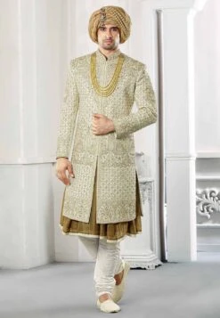 Hand Work Sherwani For Wedding.