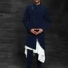 Fabulous Blue Colour Men's Indowestern In Imported Fabric. -Riwaayat Store 1023203