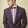 Wine Colour Indian Wedding Suit.