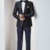 Blue Color Designer Tuxedo Suit. -Riwaayat Store 1024763nb