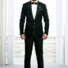 Green Colour Tuxedo Suit. -Riwaayat Store 1024885g