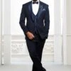 Blue Colour Men's Wedding Suit. -Riwaayat Store 1024929
