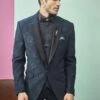 Green Colour Party Wear Designer Tuxedo Suit. -Riwaayat Store 1024982
