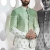 Green Color Jodhpuri Suit. -Riwaayat Store 1025177