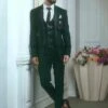 Green Color Wedding Suit For Men's. 2 Green Color Wedding Suit For Men's. -Riwaayat Store 1033541 1