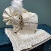 White Embellished Silk Safa Set For Groom -Riwaayat Store 304 s1
