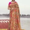 Rani Pink Colour Banarasi Silk Women Saree. -Riwaayat Store f107914b