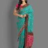 Teal Blue Colour Silk Saree. -Riwaayat Store f205333