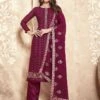 Maroon Colour Georgette Salwar Kameez. 2 Maroon Colour Georgette Salwar Kameez. -Riwaayat Store f210622e