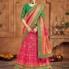 Pink Colour Silk Fabric Wedding Lehenga Choli. -Riwaayat Store f212112