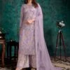 Light Purple Colour Net Fabric Designer Salwar Suit. -Riwaayat Store f230733g