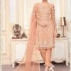 Peach Colour Net Fabric Women Salwar Suit. 2 Peach Colour Net Fabric Women Salwar Suit. -Riwaayat Store f234701