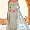 Grey Colour Salwar Kameez In Georgette Fabric. 2 Grey Colour Salwar Kameez In Georgette Fabric. -Riwaayat Store f237806
