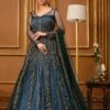 Blue Colour Net Fabric Anarkali Salwar Kameez. -Riwaayat Store f241433a