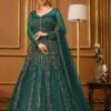 Green Colour Designer Salwar Suit In Net Fabric. 2 Green Colour Designer Salwar Suit In Net Fabric. -Riwaayat Store f241433b