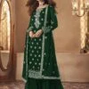 Green Colour Salwar Kameez In Georgette Fabric. -Riwaayat Store f249429c