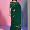 Green Colour Silk Designer Saree. -Riwaayat Store f251511