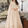 Beige Colour Anarkali Salwar Suit In Georgette Fabric. -Riwaayat Store f251881b