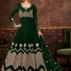 Black Colour Party Wear Salwar Kameez In Georgette Fabric. -Riwaayat Store f252601