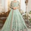 Turquoise Colour Net Fabric Anarkali Salwar Suit. 1 Turquoise Colour Net Fabric Anarkali Salwar Suit. -Riwaayat Store f253615