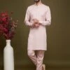 Pink Party Wear Kurta Pajama In Silk -Riwaayat Store p1054mw16