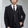 Blue Italian Fabric Men's Wedding Suit -Riwaayat Store p1058mw13 1