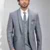 Wedding Stone Blue Mens Suit With Waist Coat -Riwaayat Store p1058mw38 1