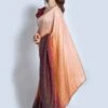 Multicolor Sequined Party Wear Saree