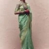 Green Zari Woven Patterns Silk Saree With Blouse 1 Green Zari Woven Patterns Silk Saree With Blouse -Riwaayat Store p2257sr03 3