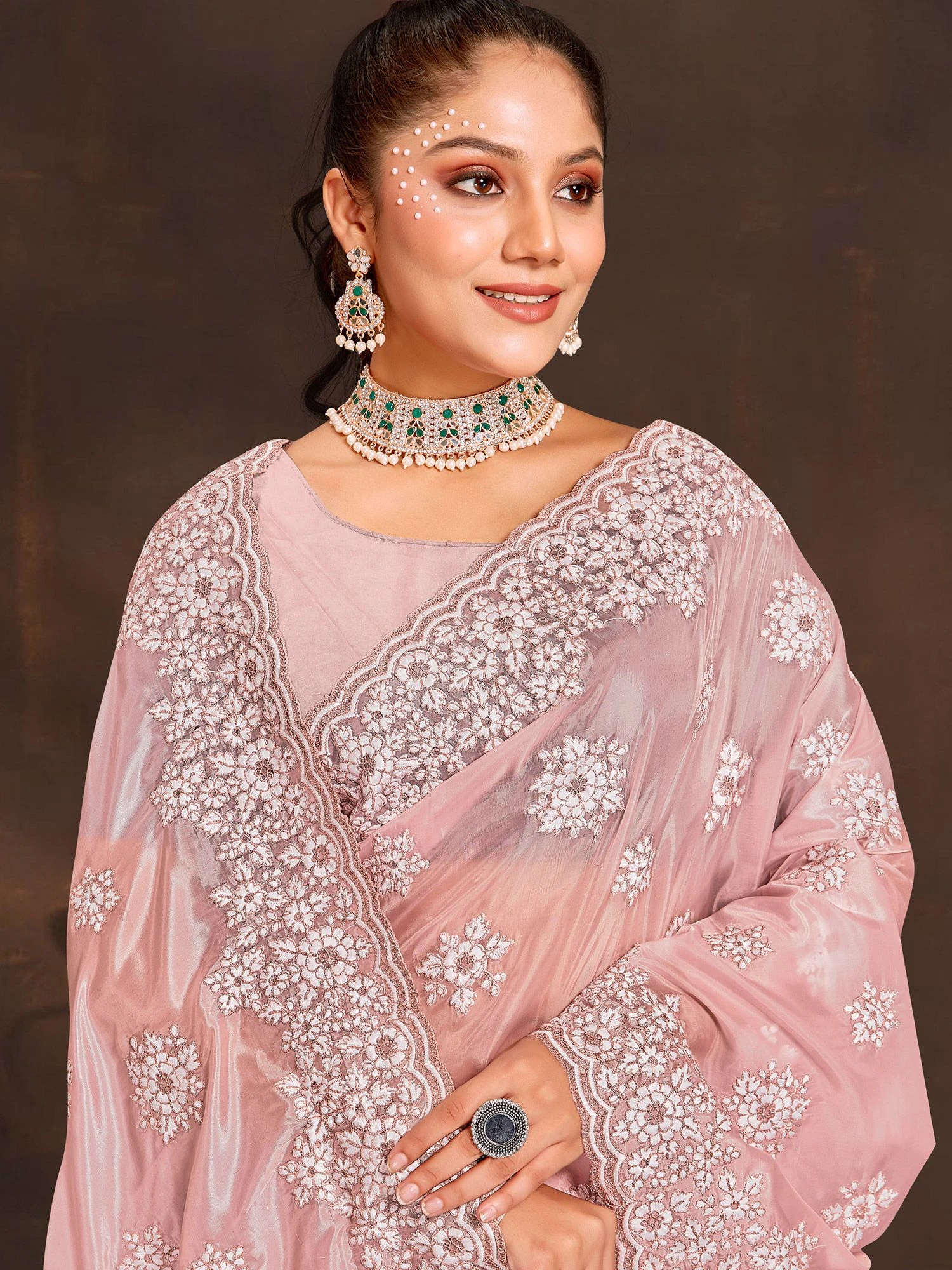 Multicolor Casual Handloom Silk Saree In Print 4 Multicolor Casual Handloom Silk Saree In Print - Image 2