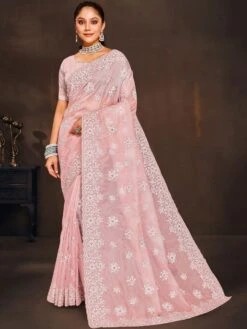 Multicolor Casual Handloom Silk Saree In Print