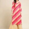 Multicolor Printed Kurti In Rayon