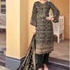 Black Digital Printed Salwar Suit With Dupatta