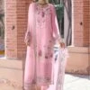 Pink Embroidered Straight Cut Salwar Suit -Riwaayat Store p3052sl05