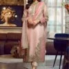Pink Embroidered Straight Cut Pakistani Salwar Kameez -Riwaayat Store p3087sl01