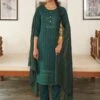 Green Casual Wear Pant Style Suit -Riwaayat Store p3182sl01 3