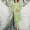 Olive Green Casual Wear Cotton Salwar Suit -Riwaayat Store p3247sl02