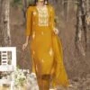 Yellow Readymade Festive Pant Style Salwar Kameez -Riwaayat Store p3260sl02