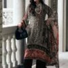 Black Digital Printed Salwar Suit With Palazzo Style -Riwaayat Store p3266sl12