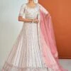 Off White Lehenga Choli With Embroidery -Riwaayat Store p4044lc03