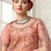 Orange Wedding Wear Embroidered Lehenga Set -Riwaayat Store p4073lc03 1