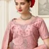 Pink Stone Studded Festive Lehenga Choli