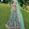 Blue Traditional Lehenga Choli In Thread Work -Riwaayat Store p4125lc12