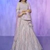 Lilac Organza Lehenga Choli In Sequin Embroidery -Riwaayat Store p4132lc09