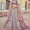 Lilac Floral Stone Work Designed Lehenga Choli -Riwaayat Store p4144lc19 3