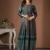 Green Embroidered Party Wear Kurti 2 Green Embroidered Party Wear Kurti -Riwaayat Store p5010in10