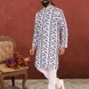 White Colour Cotton Kurta Pajama.