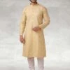 Yellow Colour Cotton Fabric Mens Kurta Pajama. 2 Yellow Colour Cotton Fabric Mens Kurta Pajama. -Riwaayat Store prc3308