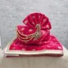 Indian Wedding Turban Rani Pink Colour Silk Fabric. -Riwaayat Store prc3527
