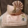 Peach Colour Silk Fabric Mens' Groom Turban. -Riwaayat Store prc3542